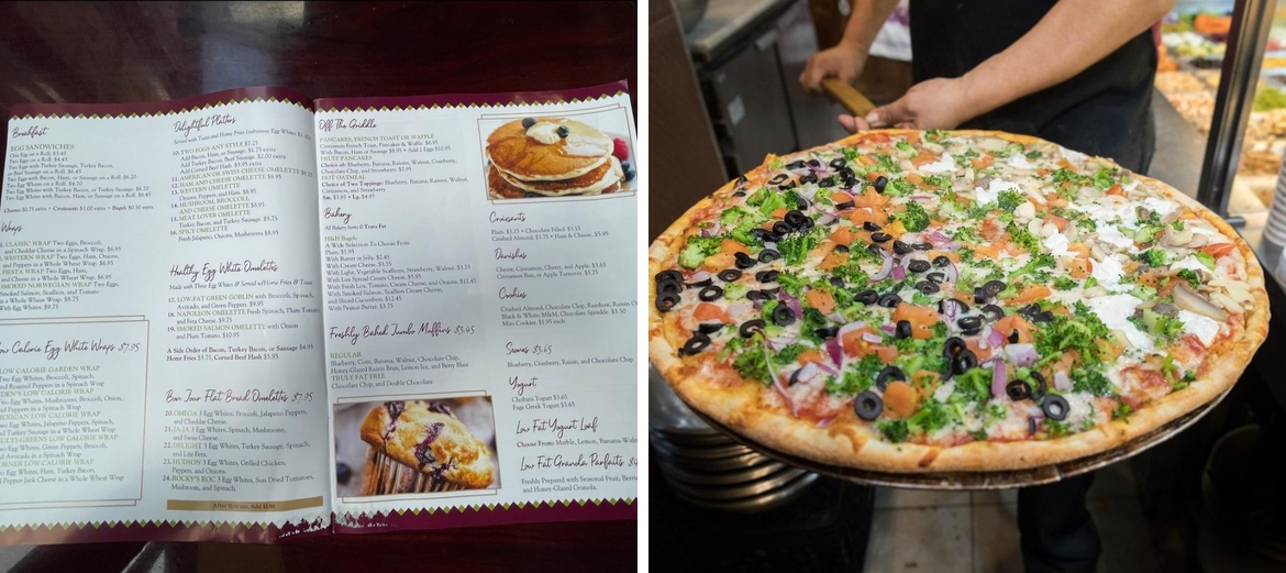 94 Corner Cafe Menu