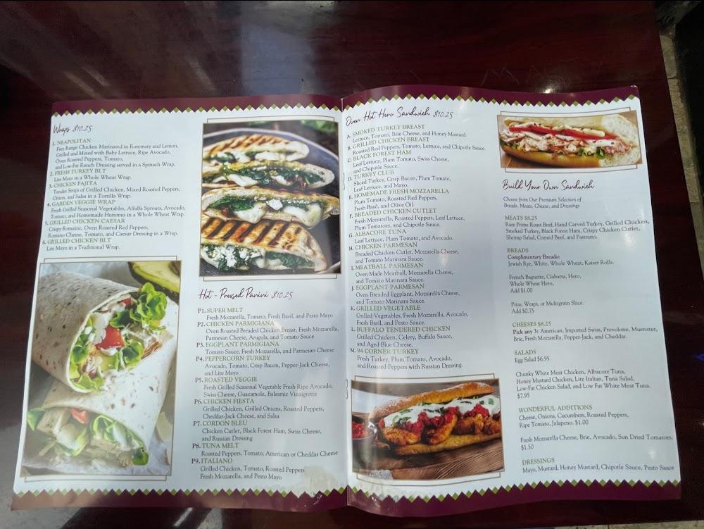 94 Corner Cafe Menu image 3
